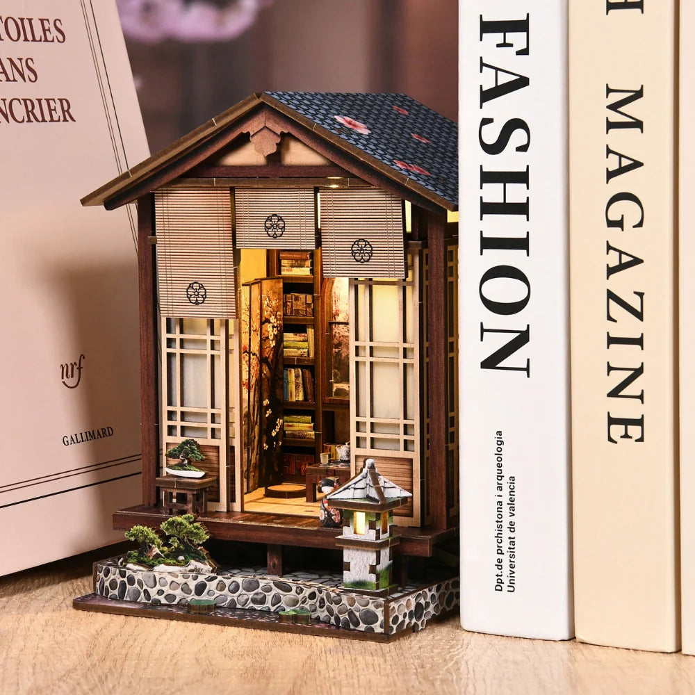 Demon Slayer Inspired Moss-Lantern Harmony Garden DIY Book Nook Kit