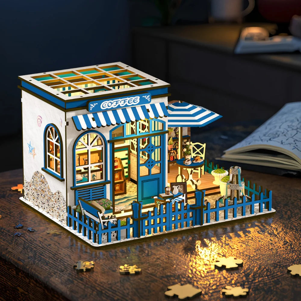 Santorini Sun Coffee DIY Miniature Kit
