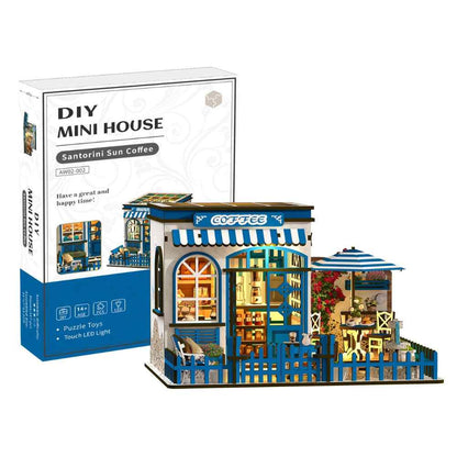 Santorini Sun Coffee DIY Miniature Kit