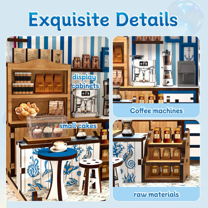 Santorini Sun Coffee DIY Miniature Kit