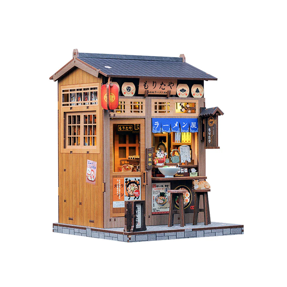 Morita-Ya Japanese Ramen Shop Book Nook DIY Kit