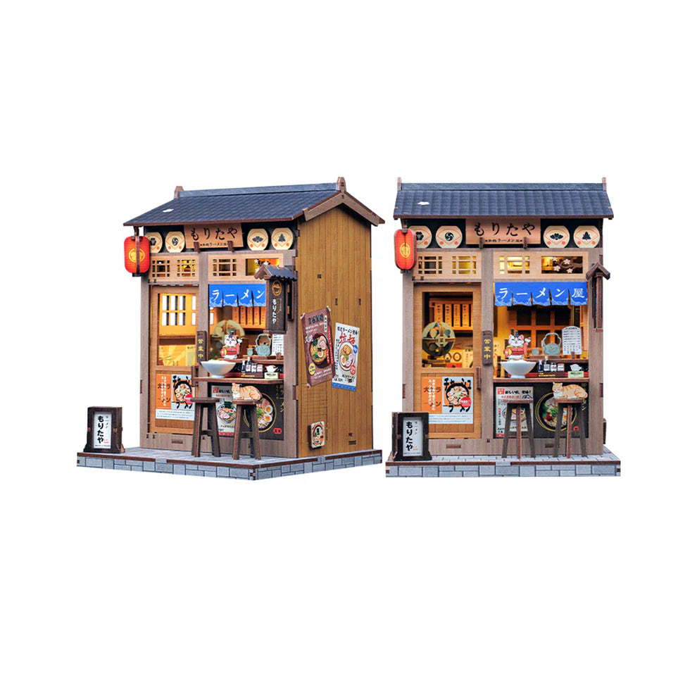 Morita-Ya Japanese Ramen Shop Book Nook DIY Kit