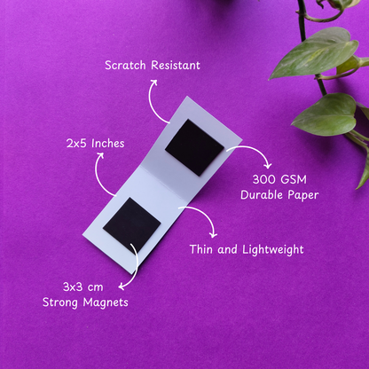 Read Return Repeat Magnetic Bookmark