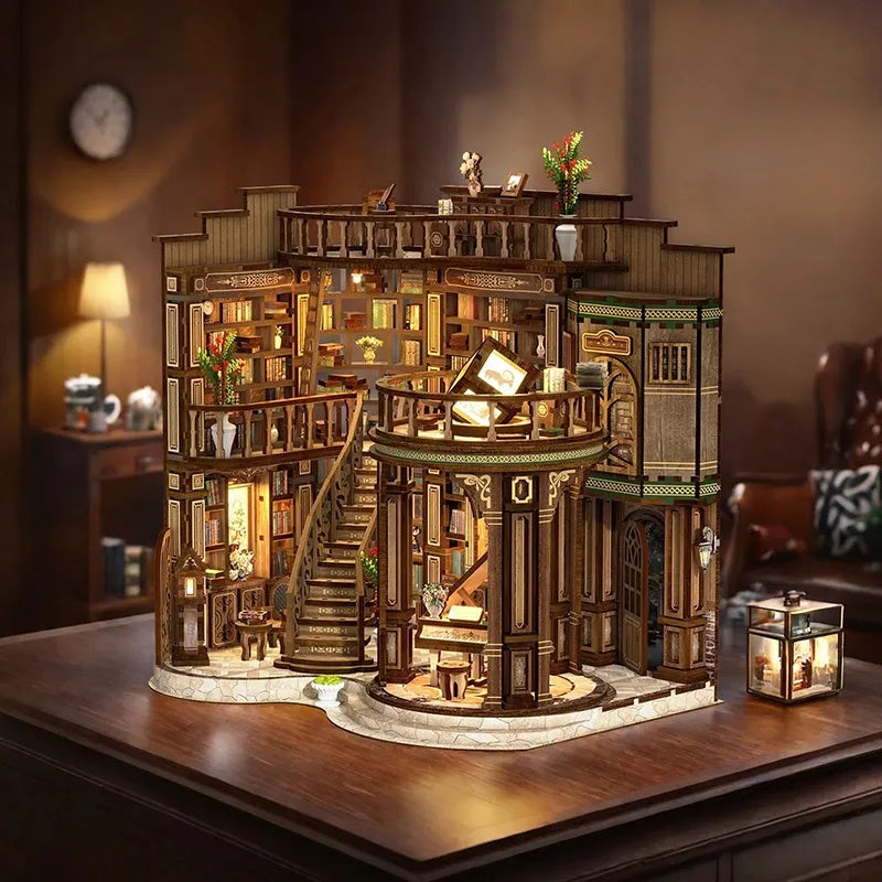 Dreamy Book Hall Library Book Nook DIY Kit