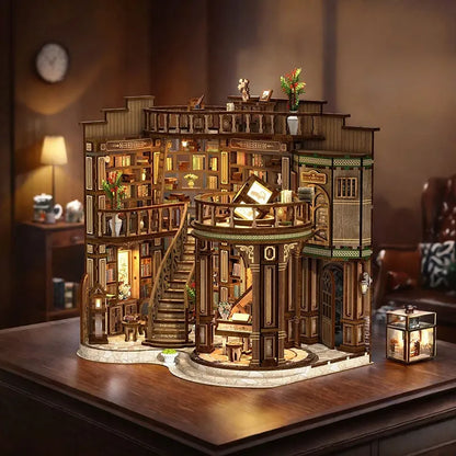 Dreamy Book Hall Library Book Nook DIY Kit