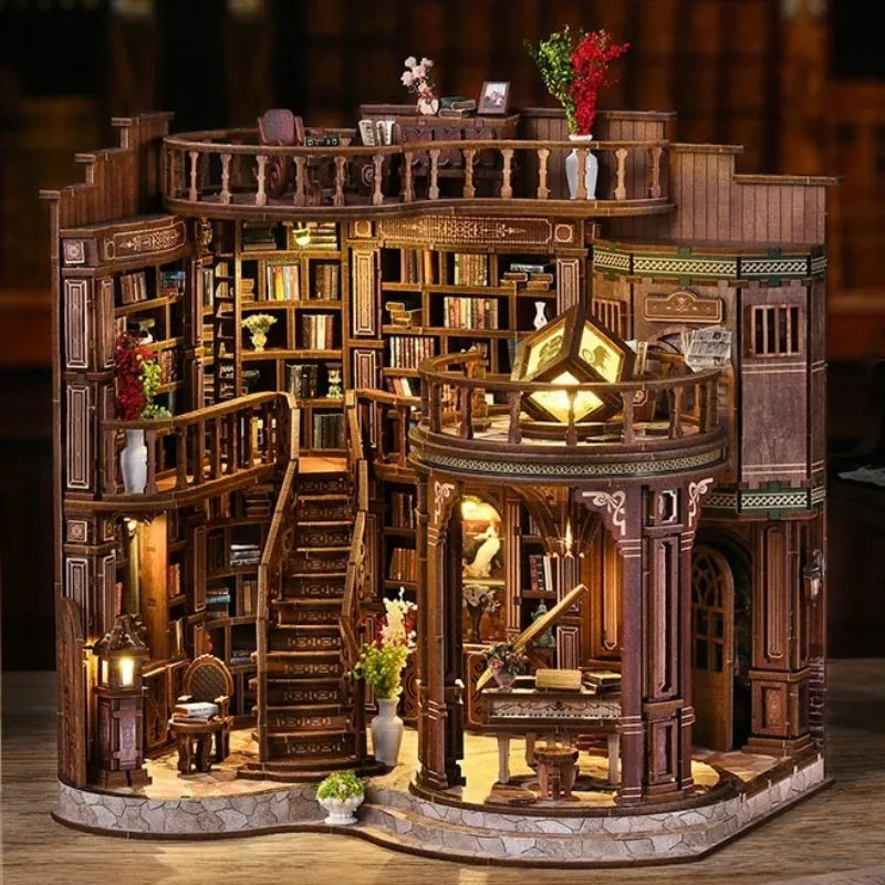 Dreamy Book Hall Library Book Nook DIY Kit
